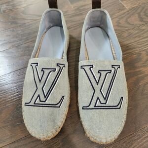 Louis Vuitton Denim Espadriles Sz 40